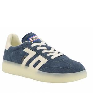 NEW BACK 70 women's boston platform sneakers in blue milk